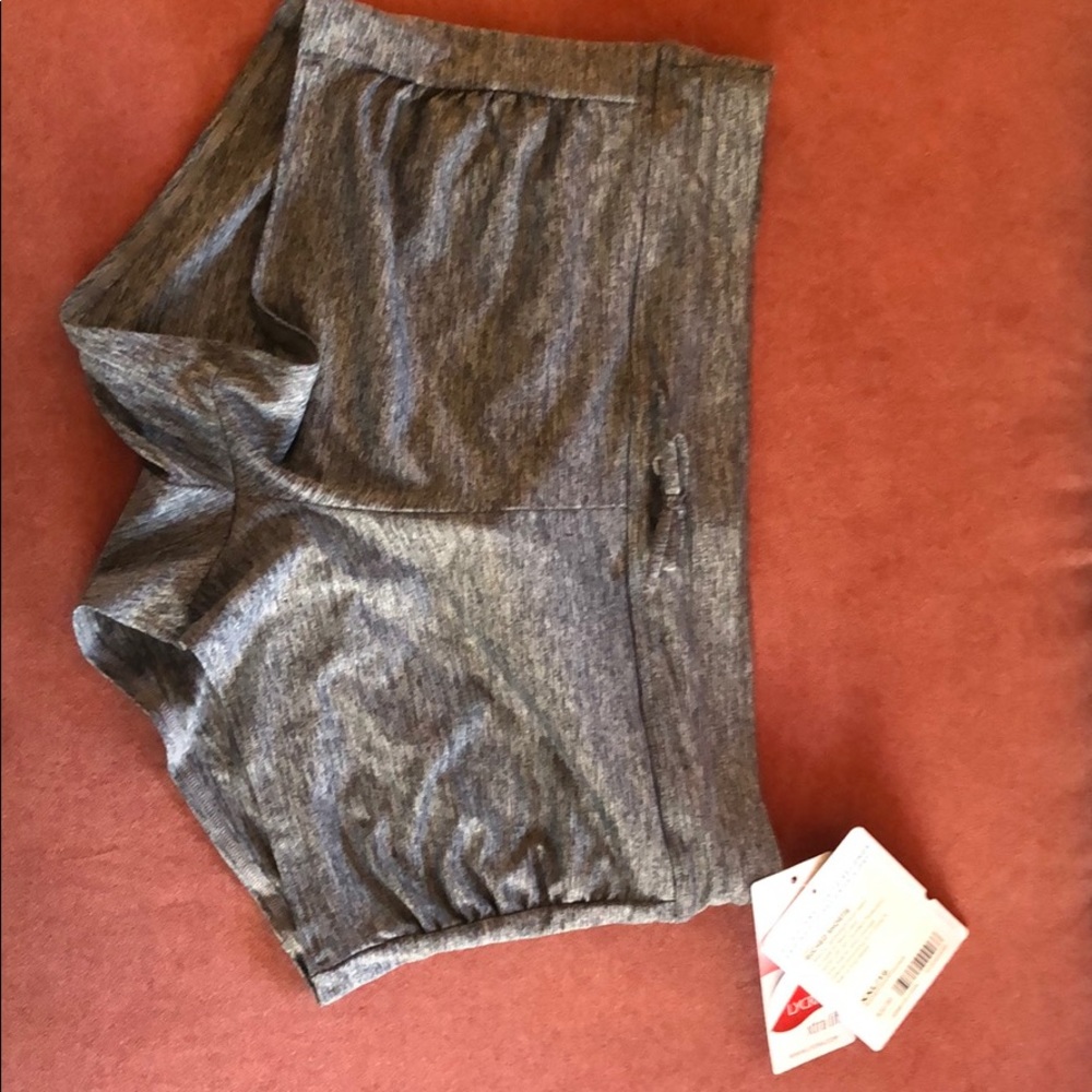 Athleta Girl NWT Ruched Shortie Swim Shorts